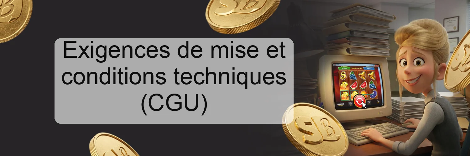 Exigences de mise et conditions techniques (CGU)