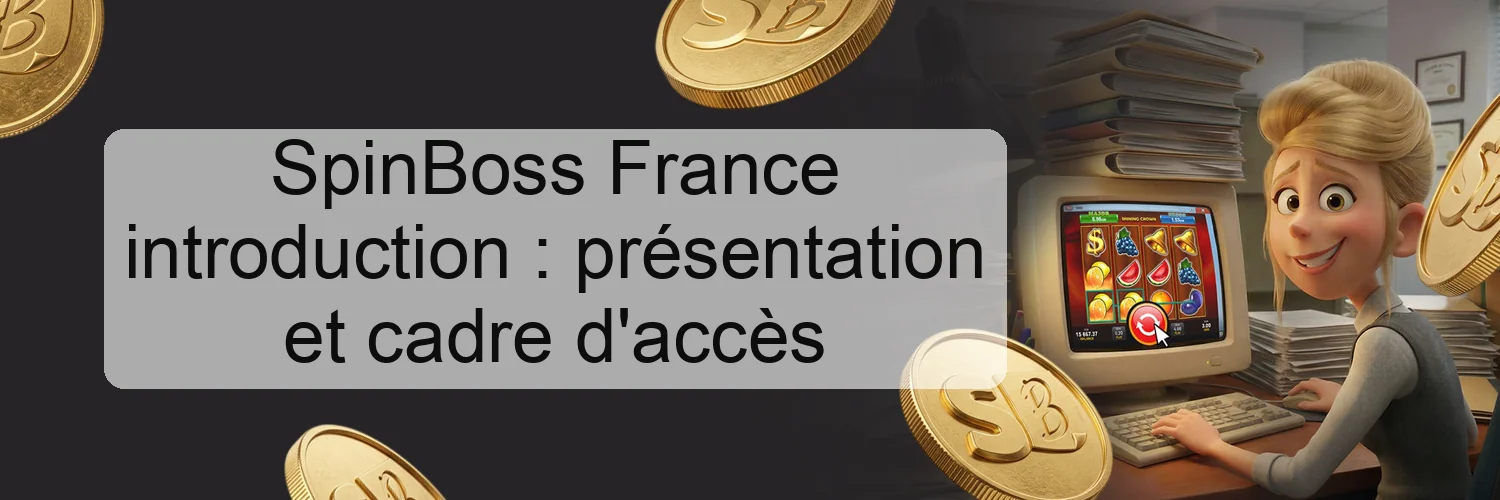 SpinBoss France introduction : présentation et cadre d'accès